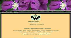 Desktop Screenshot of gardenbydesign.ca